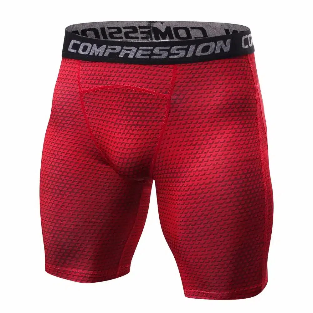 2018 Beach Summer Compression Shorts Men Fashion 3D Print Short Leggings Crossfit Joggers Quick-drying Skinny Fitness Shorts Men 21