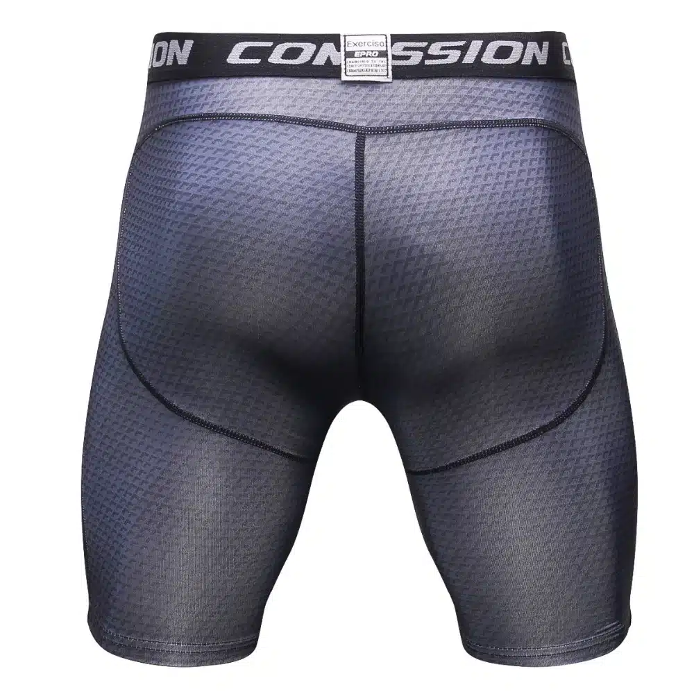 2018 new style Breathable Men's Compression Shorts MMA Workout Fitness Bottoms Crossfit Skin Tight Comouflage Short Pants 23