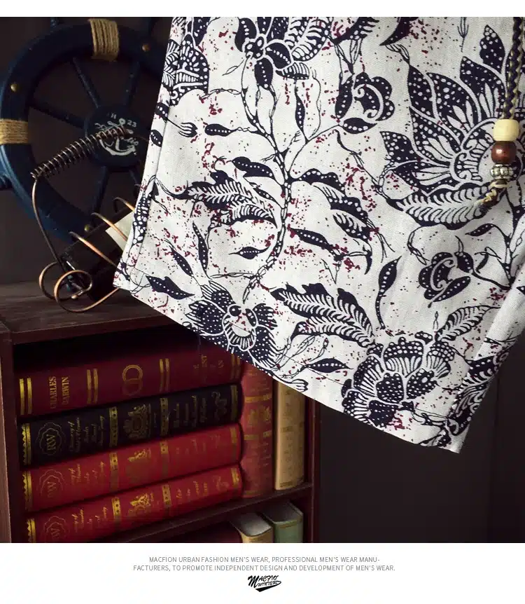 Men and women models leisure shorts fashion cotton and linen stitching 2019 summer brand beaded flowers printed beach shorts 27