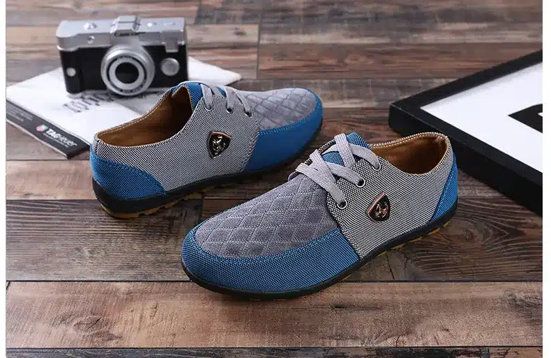2019 Fashion Canvas Shoes Men Casual Shoes Summer Breathable Yellow Comfortbale Espadrilles Sneakers Men Flats Shoes Big Size 19