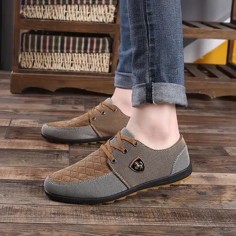 2019 Fashion Canvas Shoes Men Casual Shoes Summer Breathable Yellow Comfortbale Espadrilles Sneakers Men Flats Shoes Big Size 21