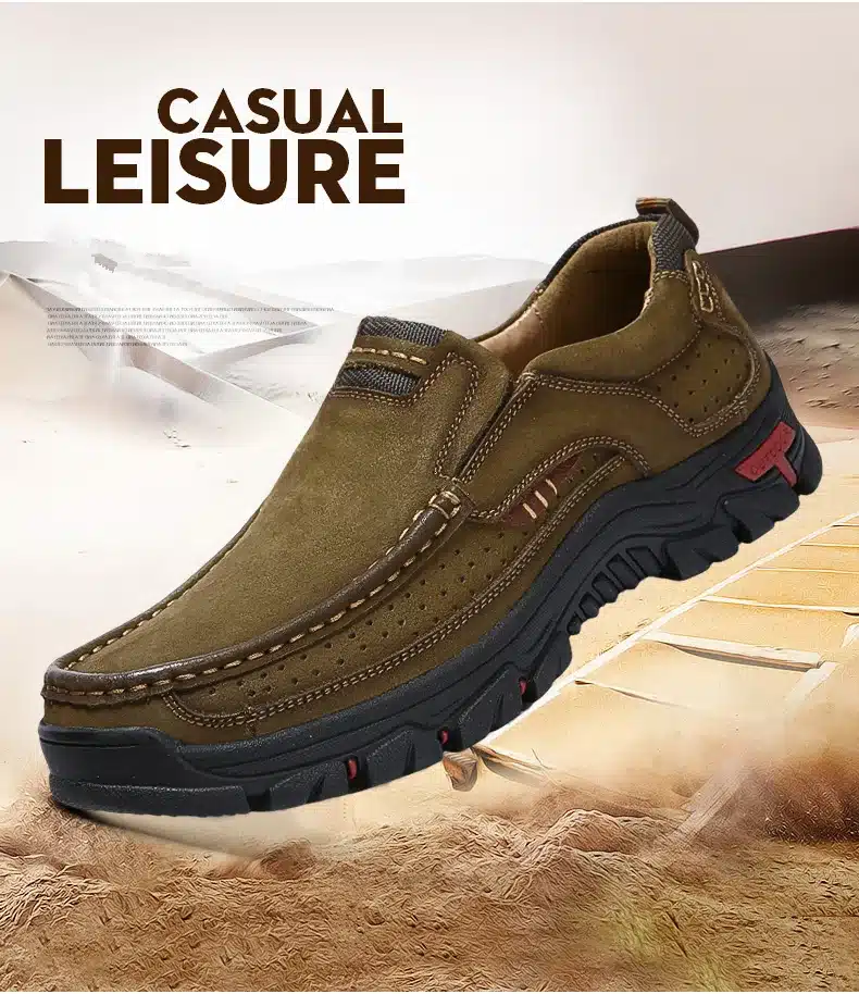 High Quality 2019 New Men Comfortable Sneakers Waterproof Shoes Leather Sneakers Fashion Casual Shoes Male Plus Size 38-48 5