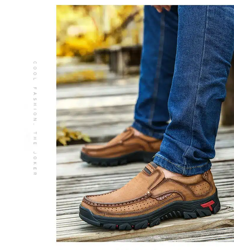 High Quality 2019 New Men Comfortable Sneakers Waterproof Shoes Leather Sneakers Fashion Casual Shoes Male Plus Size 38-48 12