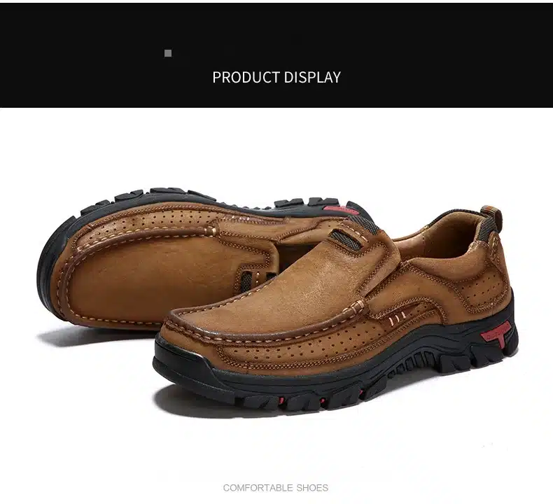 High Quality 2019 New Men Comfortable Sneakers Waterproof Shoes Leather Sneakers Fashion Casual Shoes Male Plus Size 38-48 18