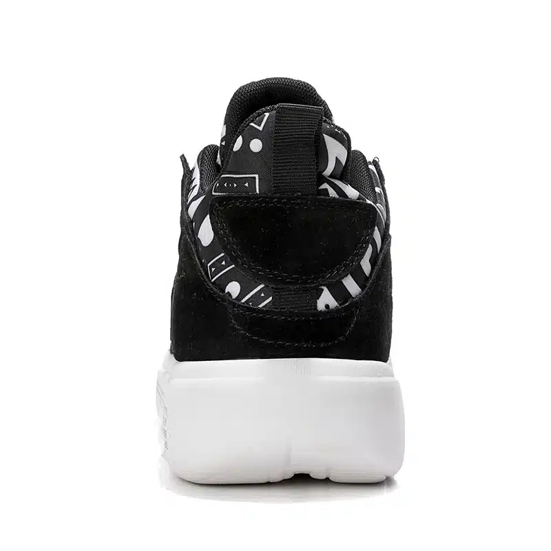 ADBOOV New 2019 Flat Sneakers Women Men Size 35-44 Leather + Canvas Chunky Shoes Chaussures Femme 39