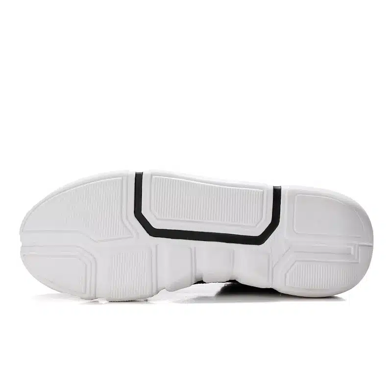 ADBOOV New 2019 Flat Sneakers Women Men Size 35-44 Leather + Canvas Chunky Shoes Chaussures Femme 41
