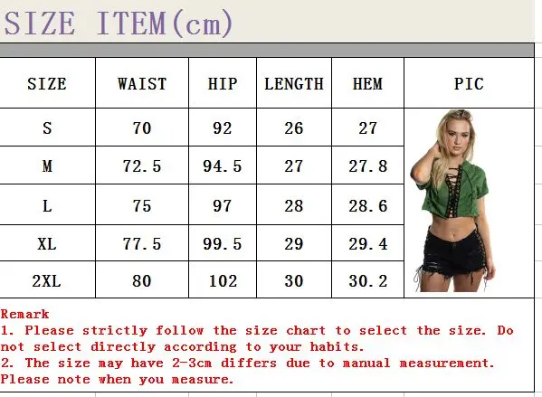 Danjeaner Sexy Ripped Hole Fringe Black Denim Shorts Women Lace Up Casual Pocket Jeans Shorts 2018 Plus Size Summer Hot Shorts 1
