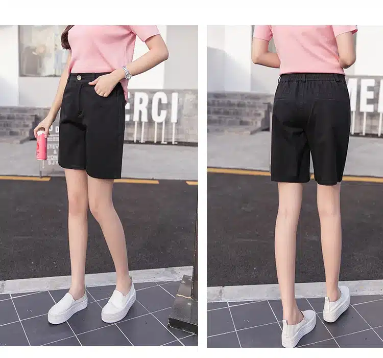 Hzirip 2017 Summer Women Hot Short Fashion Loose Cotton Wide Leg Shorts Candy Color Casual Shorts Womens Plus Size Bottoms S-3XL 9