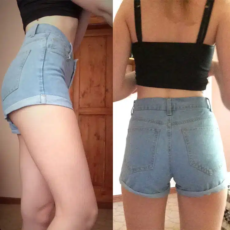 Vintage High Waist Crimping Denim Shorts Women 2019 Europe Style New Fashion Brand Slim Casual Femme Short Jeans Mujer Plus Size 5