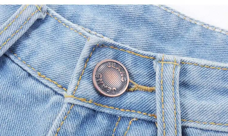 Vintage High Waist Crimping Denim Shorts Women 2019 Europe Style New Fashion Brand Slim Casual Femme Short Jeans Mujer Plus Size 16