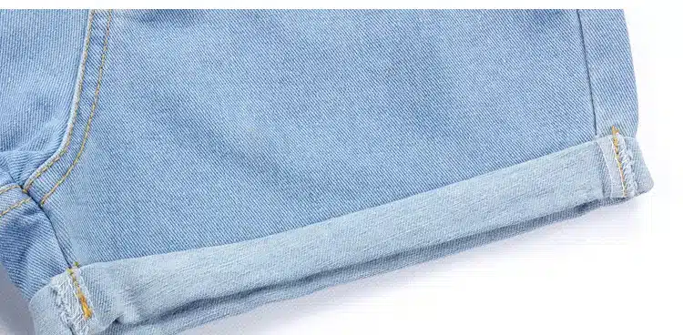 Vintage High Waist Crimping Denim Shorts Women 2019 Europe Style New Fashion Brand Slim Casual Femme Short Jeans Mujer Plus Size 19