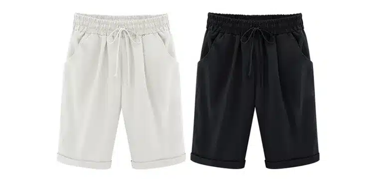 Summer Plus size Shorts Women Candy Color Elastic Waist Comfortable Cotton Short Female shorts M-6XL 8 Color 18