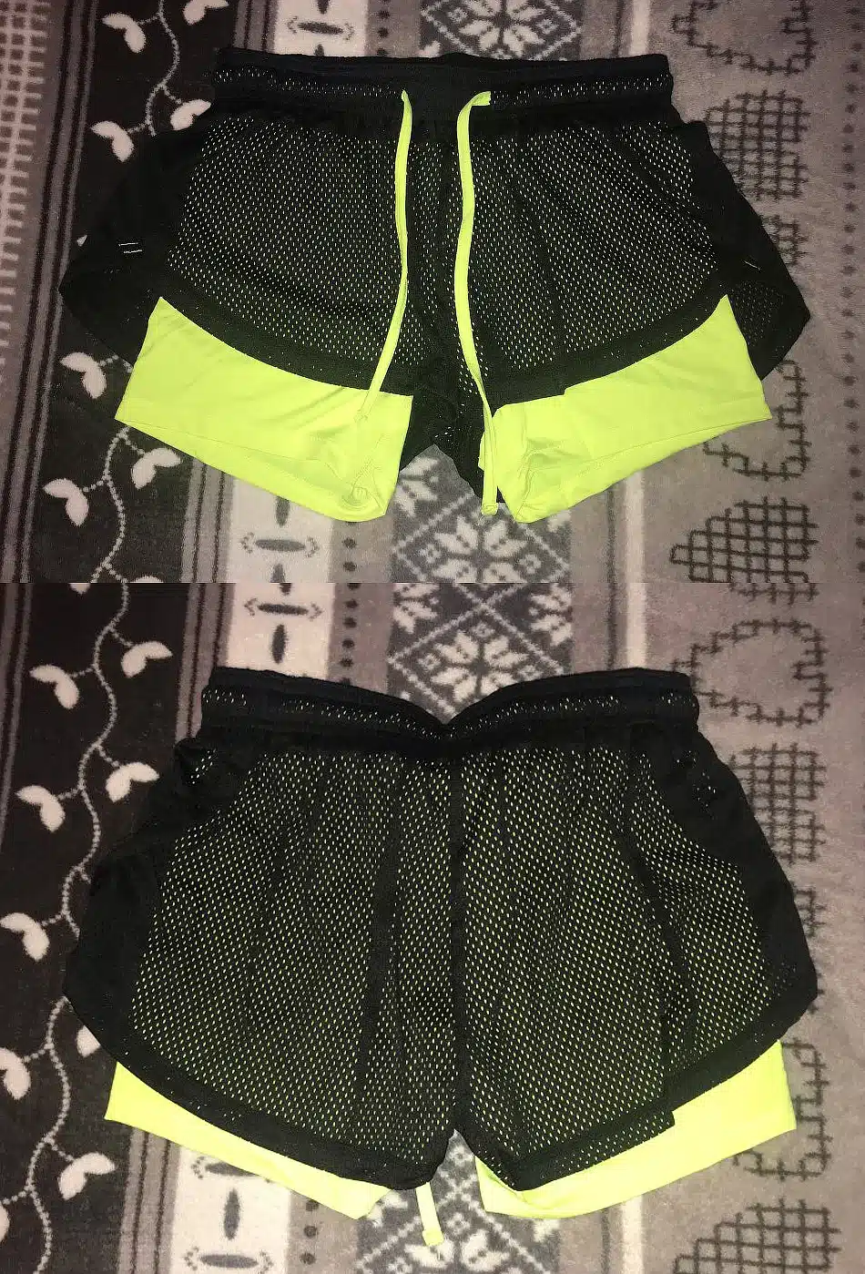 Blesskiss Sport Shorts Women Fitness Clothes Summer Mesh Workout Lulu Running Gym Yoga Shorts For Ladies Elastic Short Pants 26