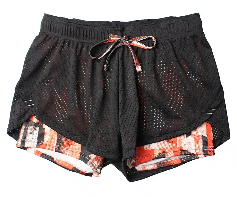 Blesskiss Sport Shorts Women Fitness Clothes Summer Mesh Workout Lulu Running Gym Yoga Shorts For Ladies Elastic Short Pants 36