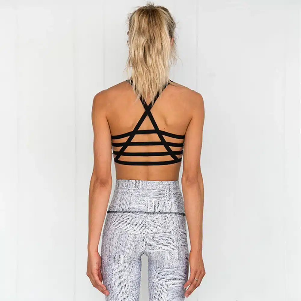 Tracksuit Women Yoga Set Breathable Quick Dry Fitness Sport Suit Workout Clothes Sportswear 2 Piece Printed Women Bra Long Pants 16
