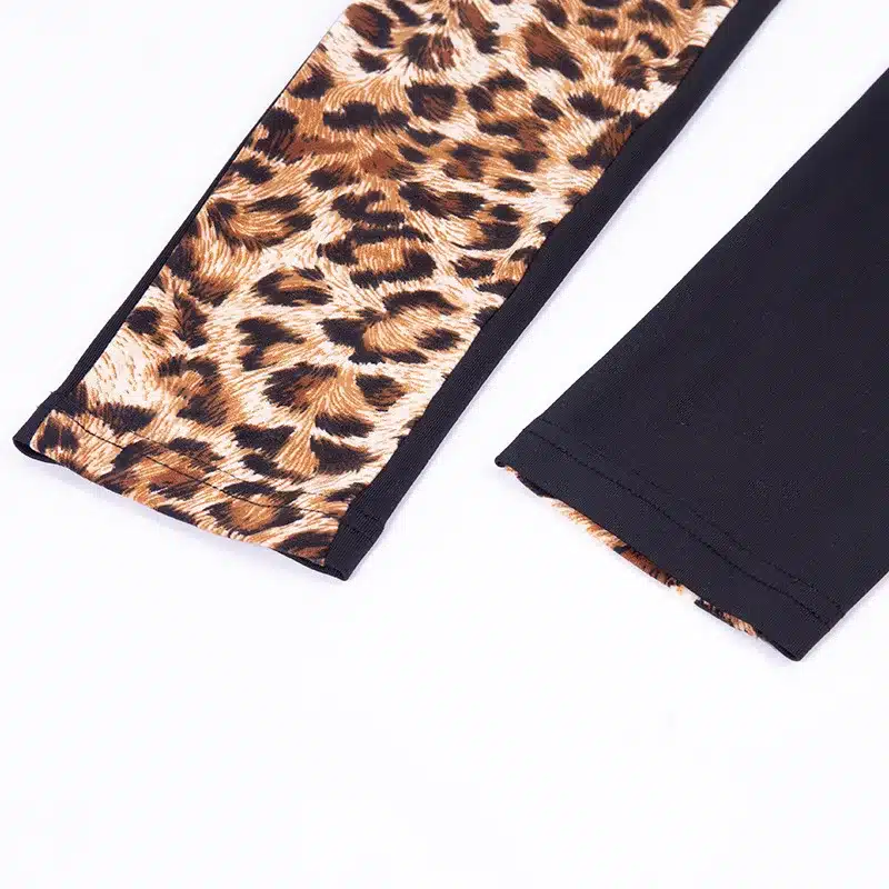 Leopard Print Ensemble Sportswear Women Yoga Sets Tracksuit Gym Wear Running Clothing Sport Suit Sexy Fitness Tank Top Leggings 21