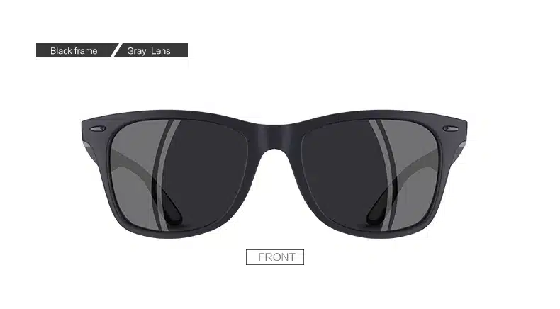 AOFLY BRAND DESIGN Classic Polarized Sunglasses Men Women Driving Square Frame Sun Glasses Male Goggle UV400 Gafas De Sol AF8083 23