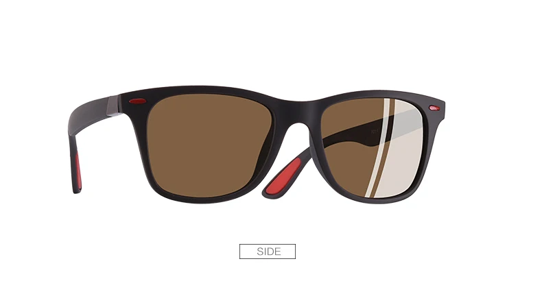 AOFLY BRAND DESIGN Classic Polarized Sunglasses Men Women Driving Square Frame Sun Glasses Male Goggle UV400 Gafas De Sol AF8083 28