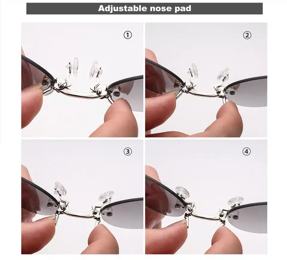 Oulylan Matrix Morpheus Round Rimless Sunglasses Men Classic Clamp Nose Sun Glasses Mens Mini Frameless Brand Design Glasses 22