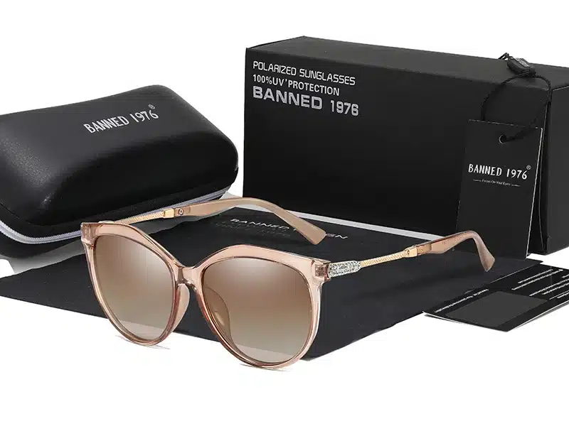 2019 New Luxury HD Polarized Women Sunglasses Fashion Round Ladies Vintage Brand Design cat eye woman Female Sun Glasses oculos 25