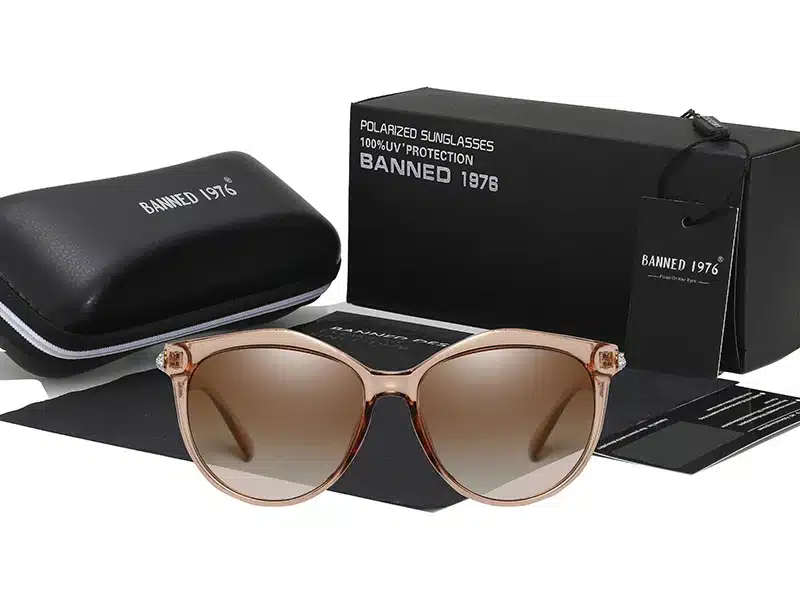 2019 New Luxury HD Polarized Women Sunglasses Fashion Round Ladies Vintage Brand Design cat eye woman Female Sun Glasses oculos 26