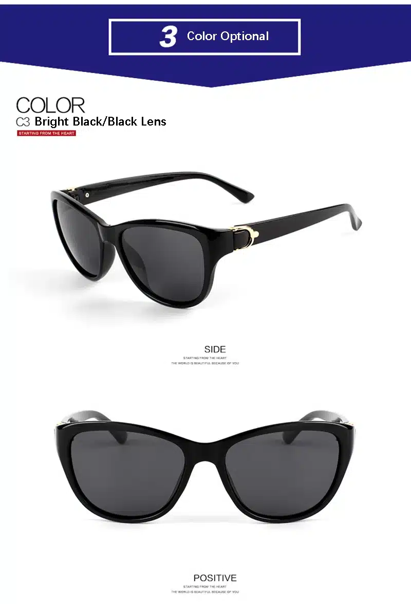 2018 Luxury Brand Design Cat Eye Polarized Sunglasses Womens Lady Elegant Sun Glasses Female Driving Eyewear Oculos De Sol 7