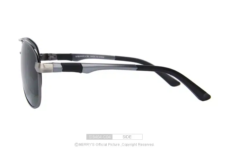 MERRYS DESIGN Men Classic Pilot Sunglasses HD Polarized Sunglasses For Driving Aviation Alloy Frame Spring Legs UV400 S8404 25