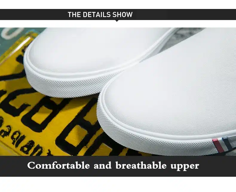 Men Canvas Shoes Simple Casual Mens Loafers 2018 Autumn High Quality Anti-Slip Comfortable Vulcanized Shoes Man Flats Size 35-47 4