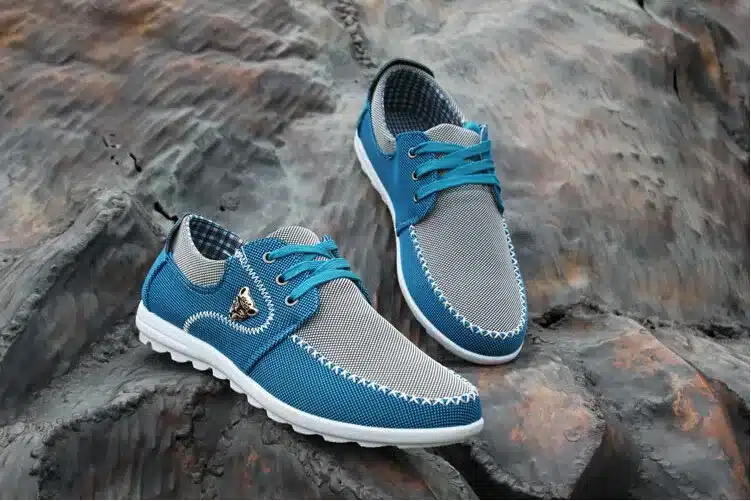 Merkmak Summer Men Shoes Trend Canvas Shoes Male Casual Shoes Men's Low Board Outwear Flats Breathable Driving Shoes Big Size 48 14