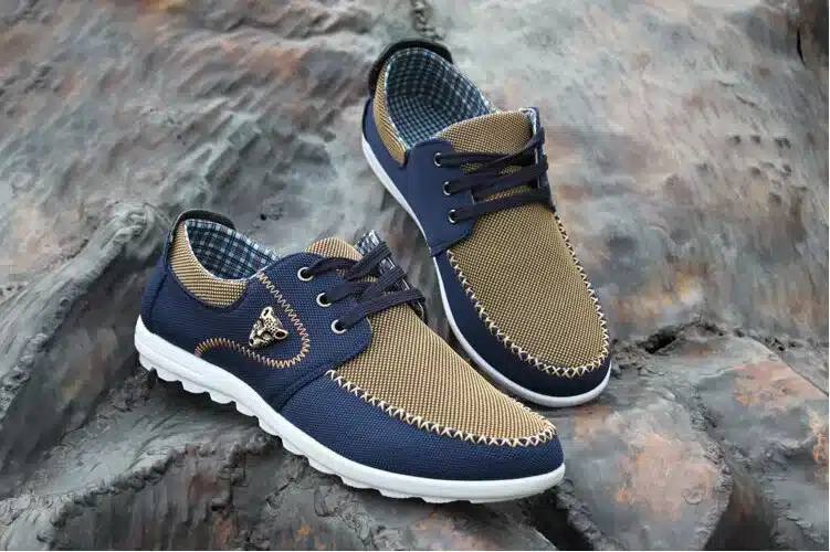 Merkmak Summer Men Shoes Trend Canvas Shoes Male Casual Shoes Men's Low Board Outwear Flats Breathable Driving Shoes Big Size 48 21