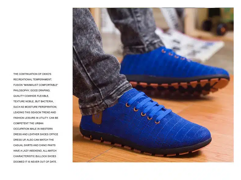 Spring/Summer Men Shoes Breathable Mens Shoes Casual Fashion Low Lace-up Canvas Shoes Flats Zapatillas Hombre Plus Size 45,46,47 20