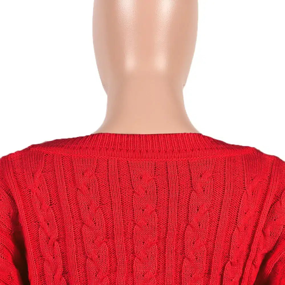 HAOYUAN 2 Two Piece Set Women Clothes Autumn Winter Outfits Long Sleeve Knit Sweater Tops+Bodycon Shorts Suit Sexy Matching Sets 42