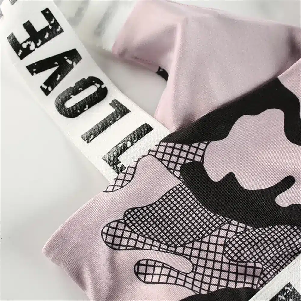 Tracksuit Women 2 Piece Yoga Set Print Women Bra+Long Pants Sportsuite For Women Fitness Sport Suit Women Sportswear 19