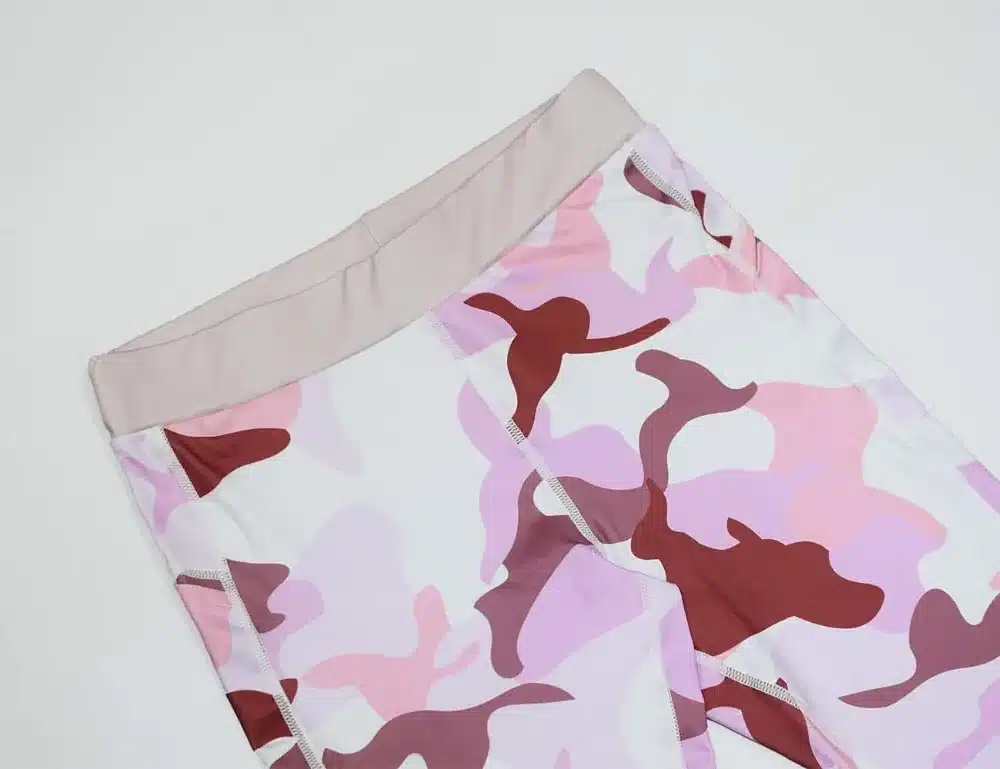 Women Pink Camouflage Ensemble Sexy Fitness Sport Suit Yoga Set Sportswear Gym Wear Running Clothing Tracksuit Tank Top Leggings 11