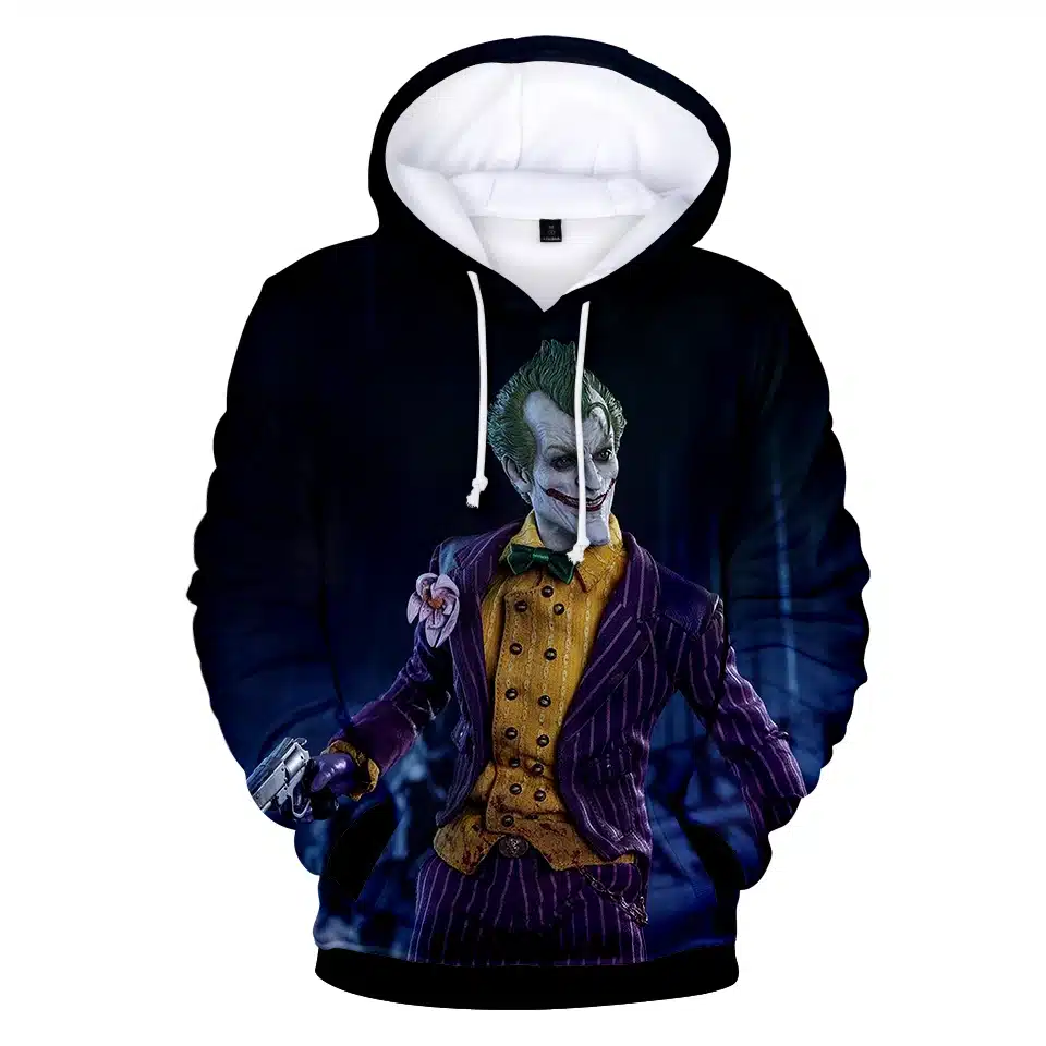 haha joker 3D Print Sweatshirt Hoodies Men and women Hip Hop Funny Autumn Streetwear Hoodies Sweatshirt For Couples Clothes 8