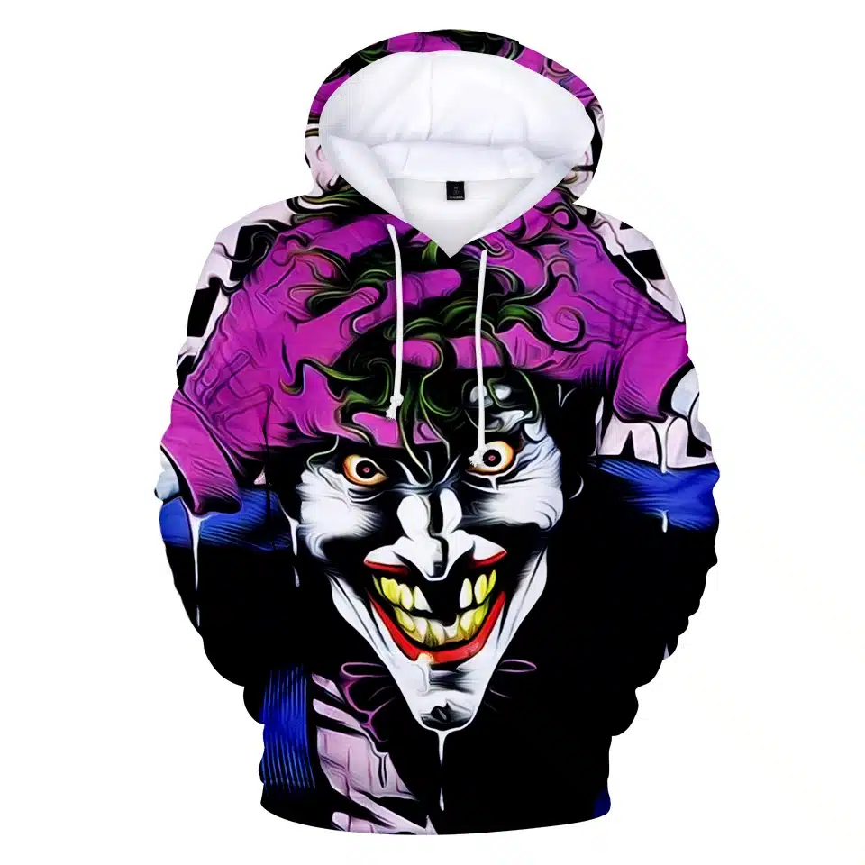 haha joker 3D Print Sweatshirt Hoodies Men and women Hip Hop Funny Autumn Streetwear Hoodies Sweatshirt For Couples Clothes 11
