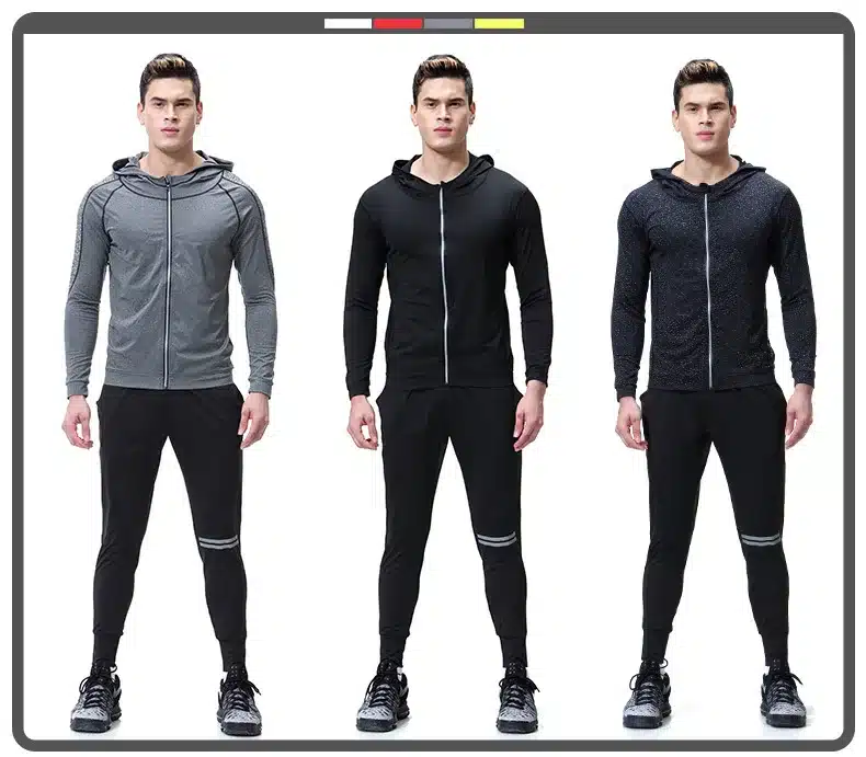 Compression Men's Sport Suits Quick Dry Running sets Clothes men Sports Joggers Training GymFitness Tracksuits Running Set demix 13