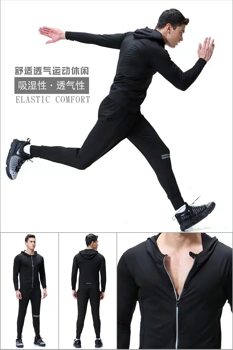 Compression Men's Sport Suits Quick Dry Running sets Clothes men Sports Joggers Training GymFitness Tracksuits Running Set demix 22