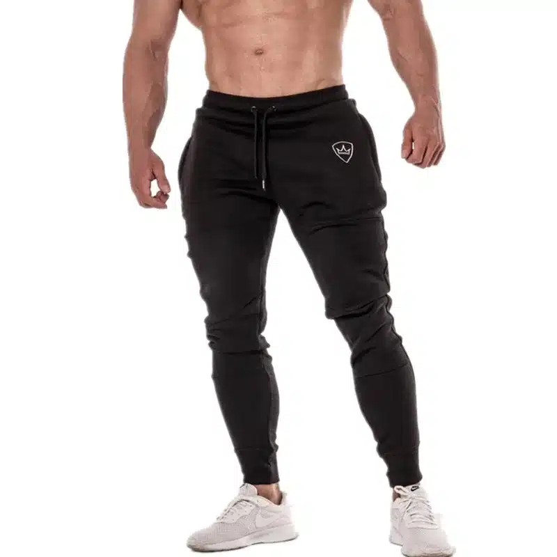 2 pieces Sping Running Set Long Sleeve Stand Collar Sweatshirt Sports Set Gym Clothes Men Sport Suit Training Suit Sport Wear 26