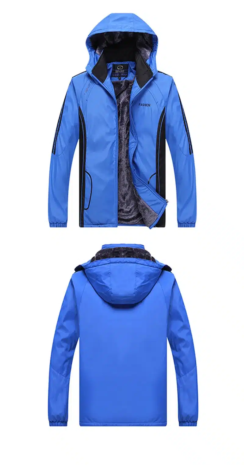 2018 New Arrive Fashion Winter Running Sets Plus Velvet Men Sport Suits Sportswear Set Fitness Warm Clothing Outdwear Suit 16