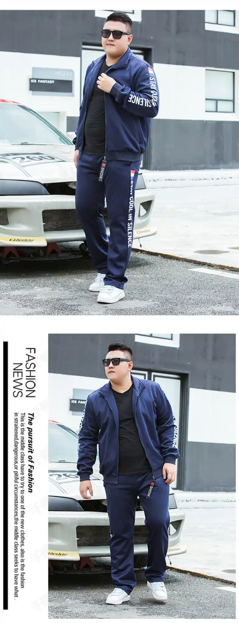 Varsanol New Men Sets Fashion Autumn Spring Sporting Suit Sweatshirt +Sweatpants Mens Clothing 2 Pieces Sets Slim Tracksuit Hots 10