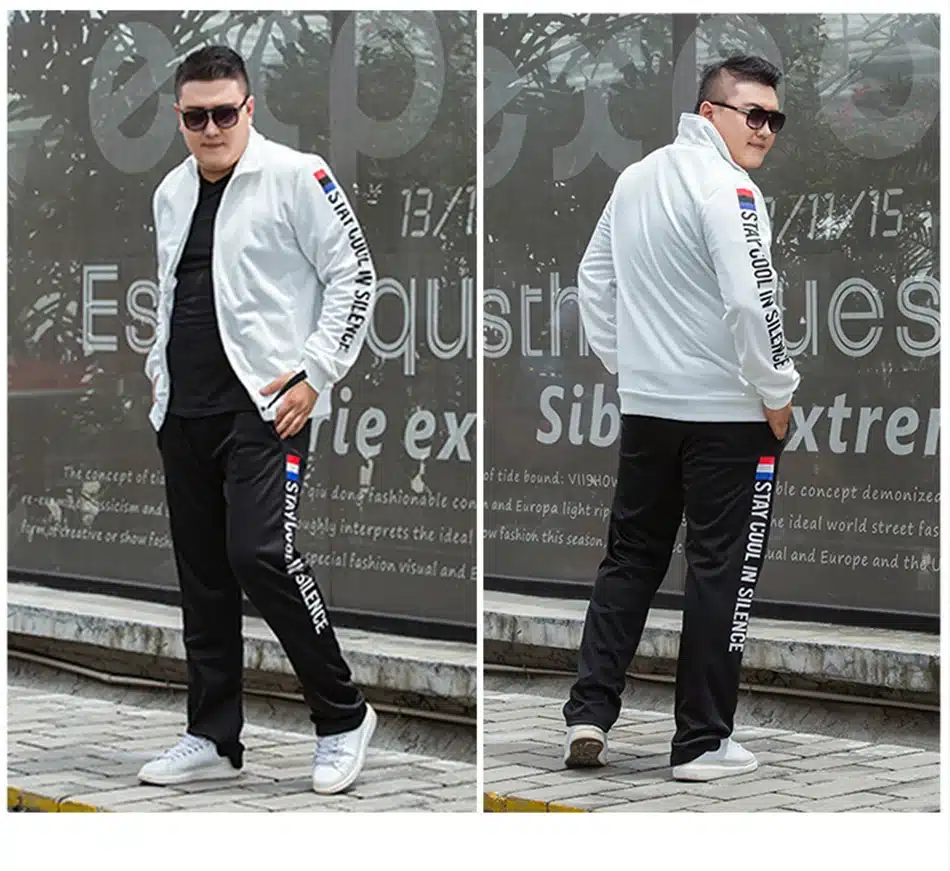 Varsanol New Men Sets Fashion Autumn Spring Sporting Suit Sweatshirt +Sweatpants Mens Clothing 2 Pieces Sets Slim Tracksuit Hots 12