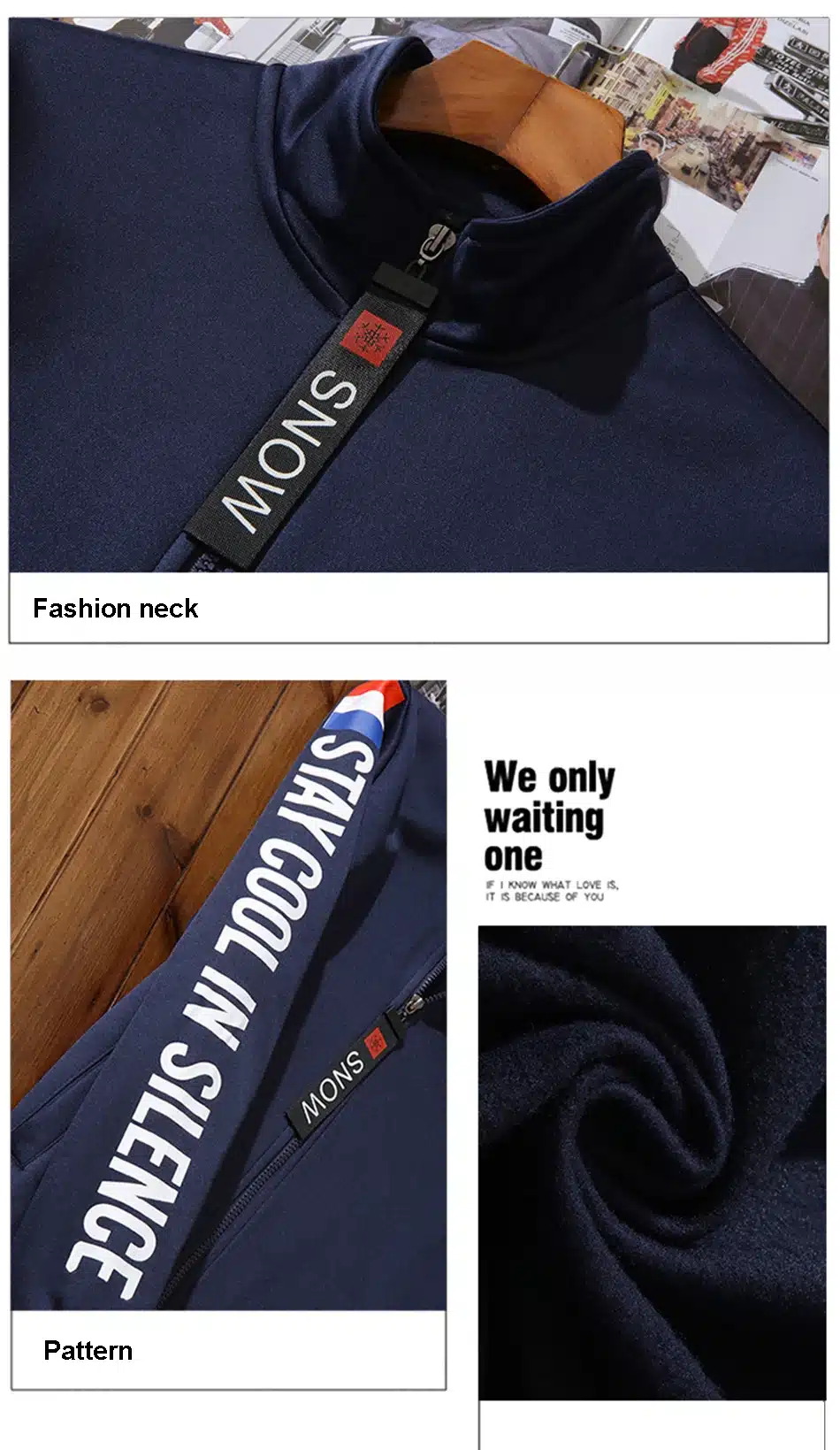 Varsanol New Men Sets Fashion Autumn Spring Sporting Suit Sweatshirt +Sweatpants Mens Clothing 2 Pieces Sets Slim Tracksuit Hots 14