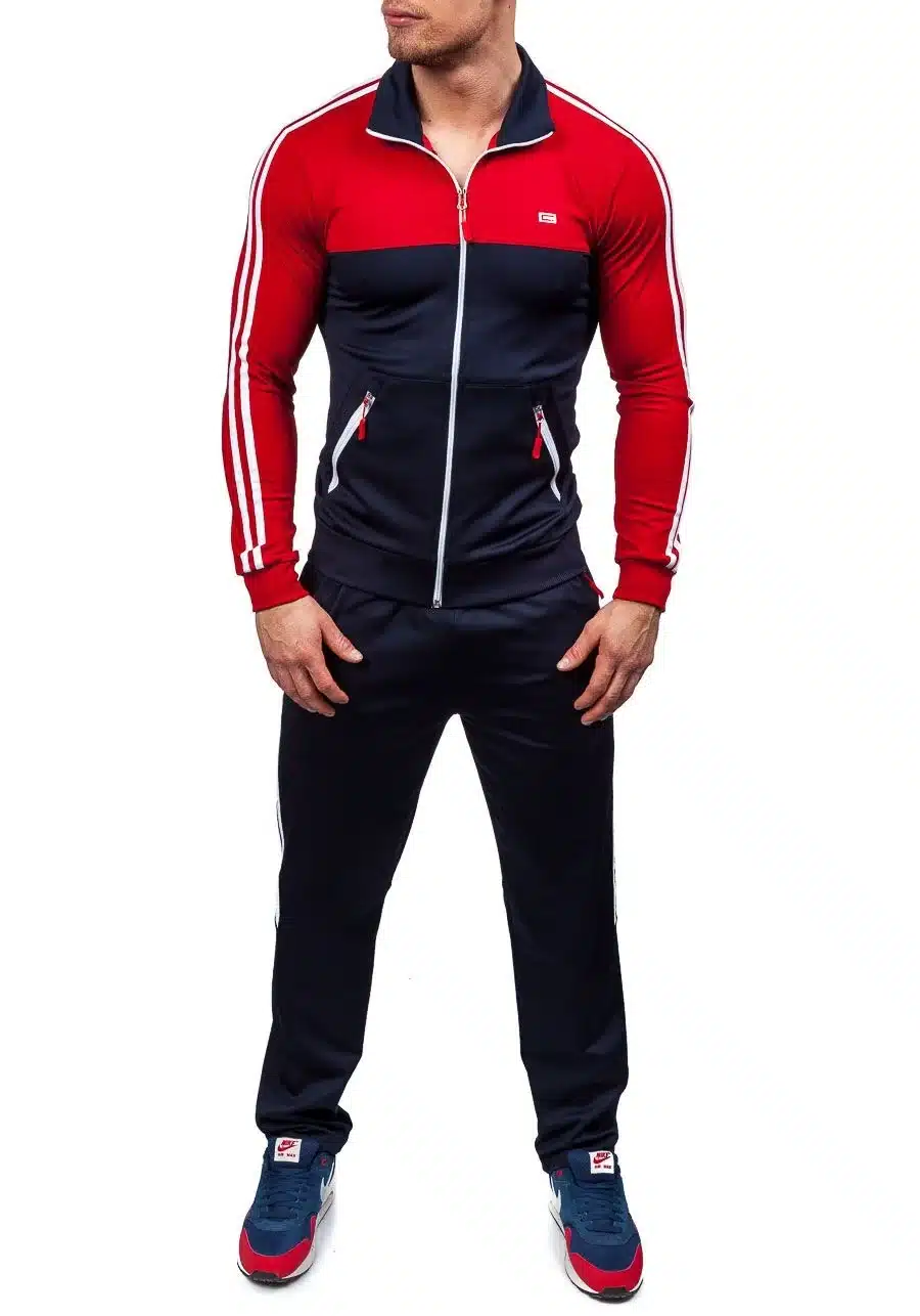 ZOGAA 2018 Plus Size XS-4XL Mens Sets 2 Piece New Men' Fashion Jacket and Sport Pants Set Tracksuit Men Casual Sports Suit 5