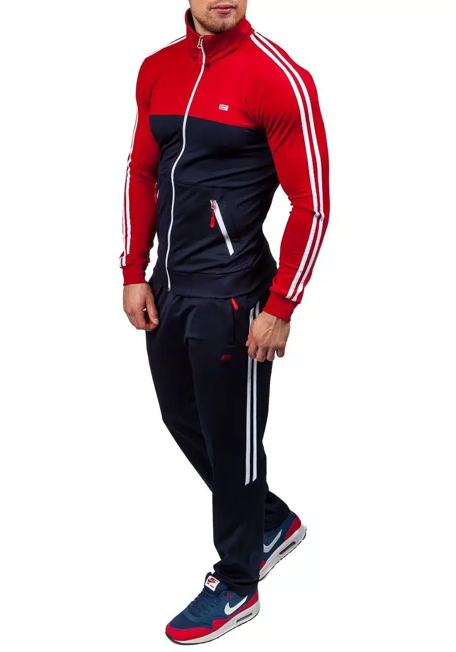 ZOGAA 2018 Plus Size XS-4XL Mens Sets 2 Piece New Men' Fashion Jacket and Sport Pants Set Tracksuit Men Casual Sports Suit 6