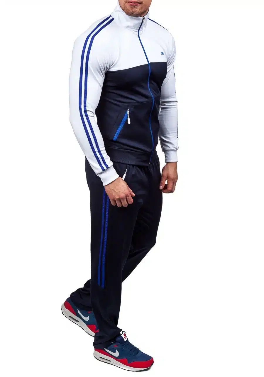 ZOGAA 2018 Plus Size XS-4XL Mens Sets 2 Piece New Men' Fashion Jacket and Sport Pants Set Tracksuit Men Casual Sports Suit 10