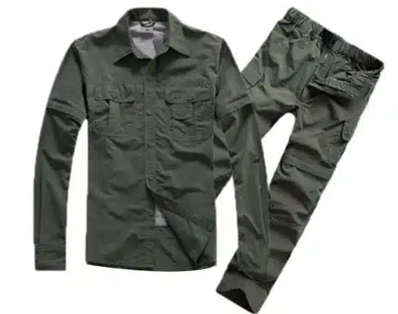 MAZEROUT Man Summer Fishing Trekking quick dry Cycling shirt Hiking pant Sport camping Breathable Climing Travel Trouser Suit S1 3