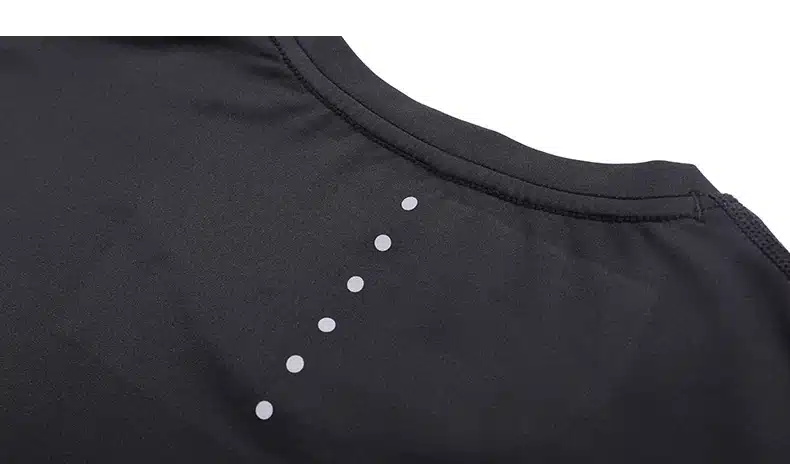 Vansydical Men Running Vests Quick Dry Compression Tights Gym Tank Top Sportswear Fitness Sleeveless T-shirts Sport Running Vest 17