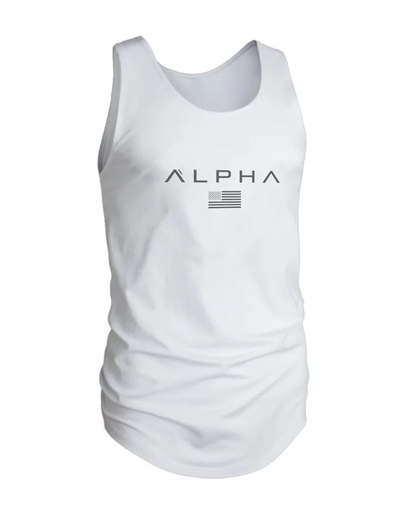 Sleeveless Gym T Shirt Men Running Shirt Summer Vest Cotton Breathable Mens Tank Top Gym Workout Fitness T-Shirt Sport Shirt 24