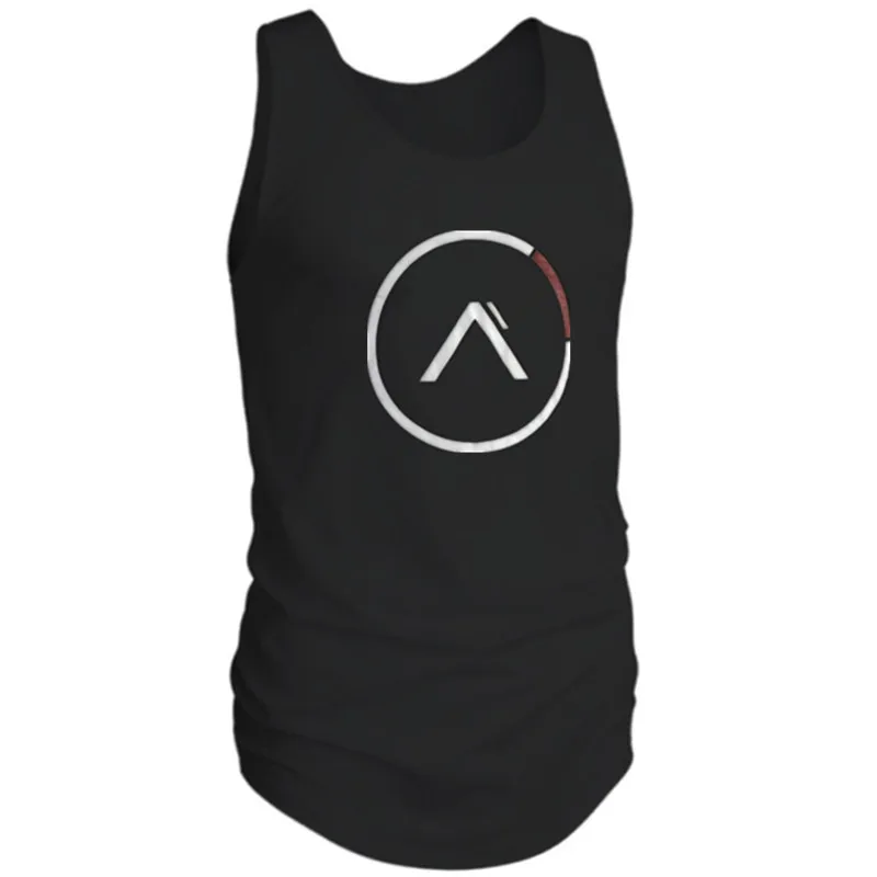 Sleeveless Gym T Shirt Men Running Shirt Summer Vest Cotton Breathable Mens Tank Top Gym Workout Fitness T-Shirt Sport Shirt 26